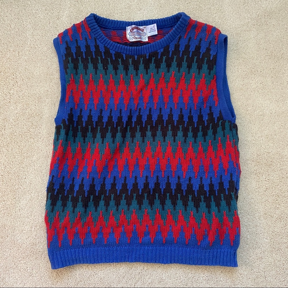 Cambridge Dry Goods Company sweater tank top size M